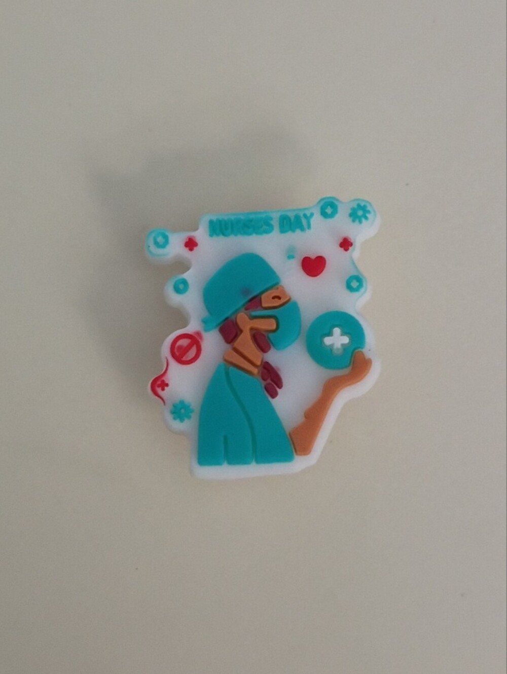 10 for $10 Jibbitz Croc Charms - Medical Nurses Day Nurse In Cap Mask & Scrubs